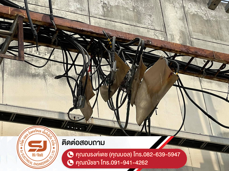งานจัดระเบียบสายไฟฟ้าใหม่-ชลบุรี งานจัดระเบียบสายไฟฟ้าใหม่-ชลบุรี